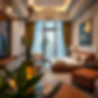 Luxurious Amenities in Dubai Studio Apartment Luxurious amenities in a Dubai studio apartment