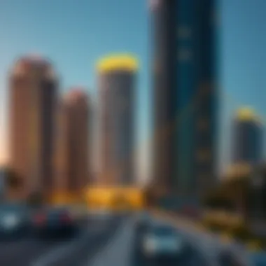 Real Estate Market Trends in Dubai Graph depicting real estate market trends in Dubai