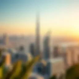 Panoramic view of Dubai skyline featuring Sultan Properties