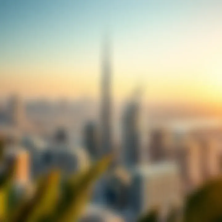 Panoramic view of Dubai skyline featuring Sultan Properties