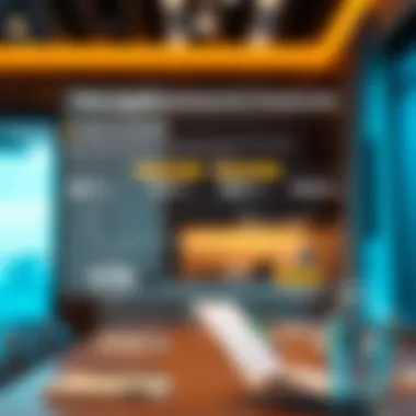 Infographic depicting visa application requirements