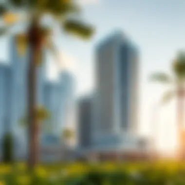 Conceptual design of a sustainable office building in Dubai