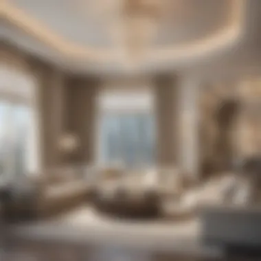 Luxurious Interiors of Vida Downtown Luxurious interior design of a Vida Downtown apartment